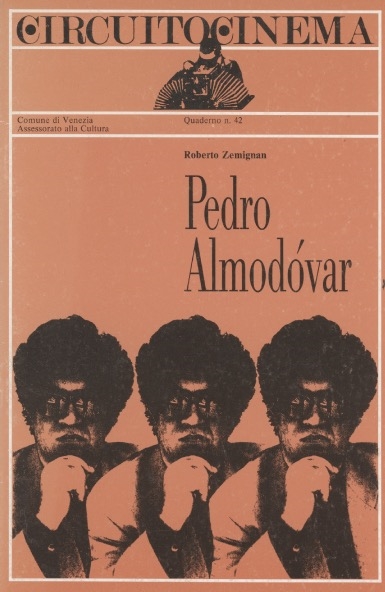 Copertina  Pedro Almodóvar