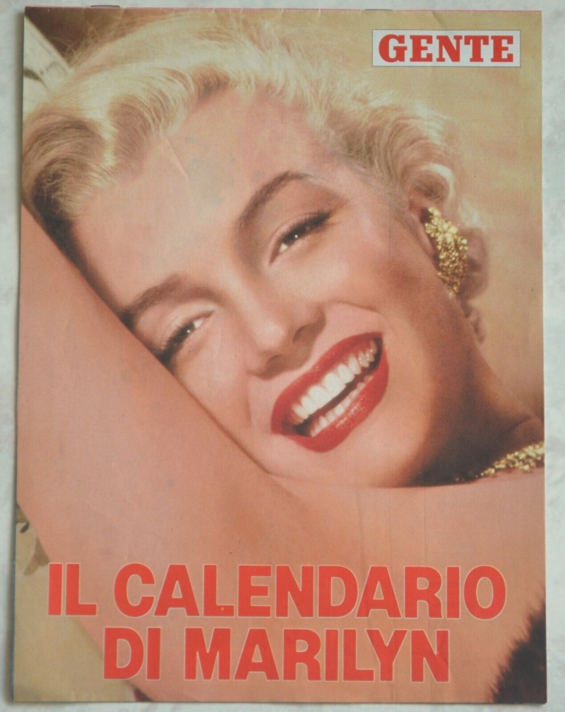 Copertina  Il calendario di Marilyn